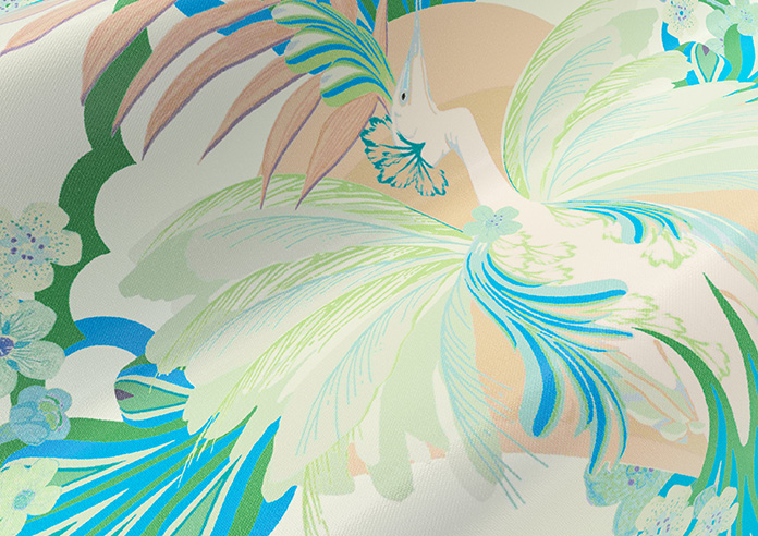 Faded Glamour, Absinthe White - Twist&Fit Roman Blind - Image 4